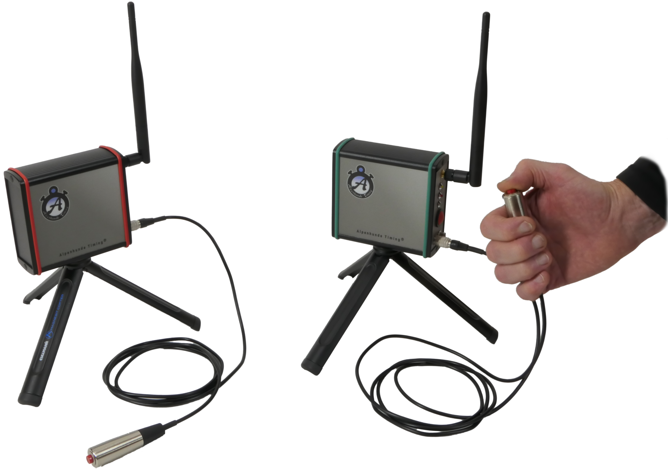 Alpenhunde Timing-Set Handzeitnahme mit Start- und Master-Stop-Modul